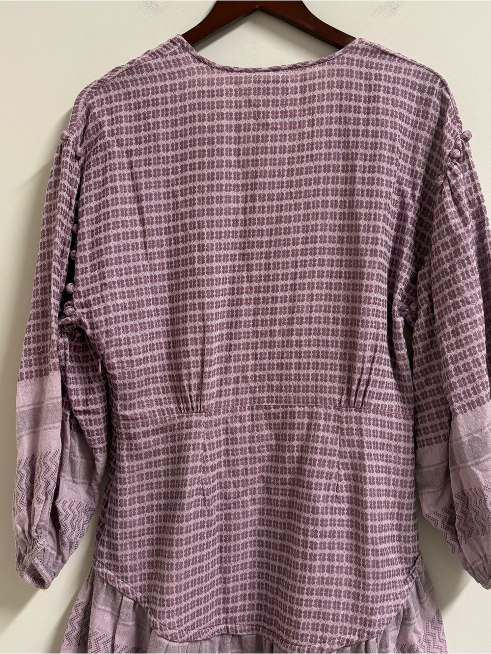 SAYLOR Malka Mini Dress purple Size L Large - Picture 8 of 8